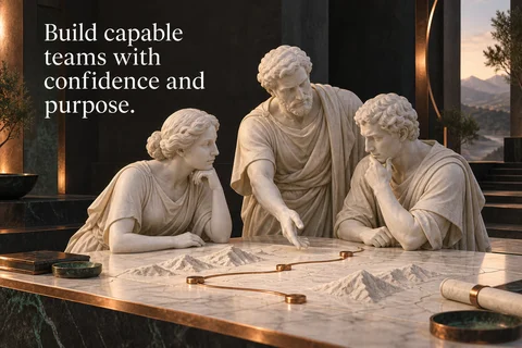 Build capable teams with confidence and purpose.