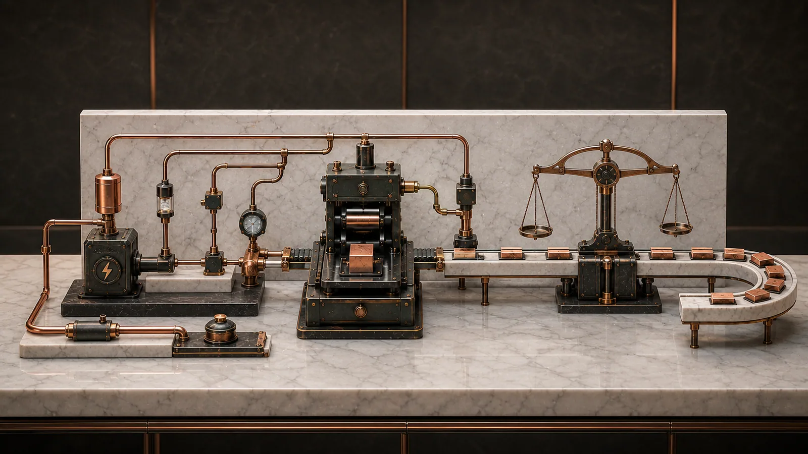 Industrial energy measurement connected to production context and approved operating changes