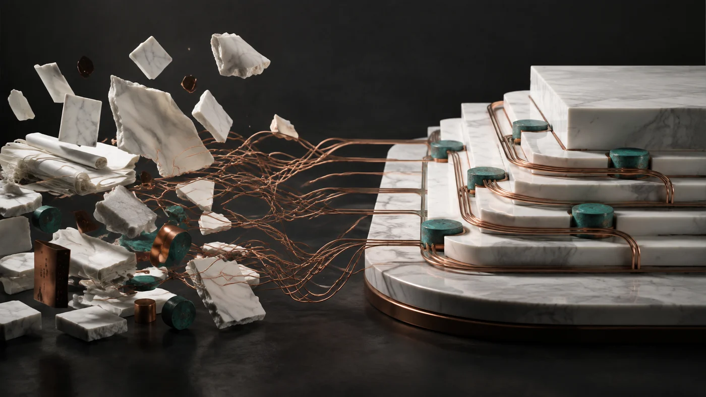 Scattered records and disconnected processes becoming a stable, connected operational foundation